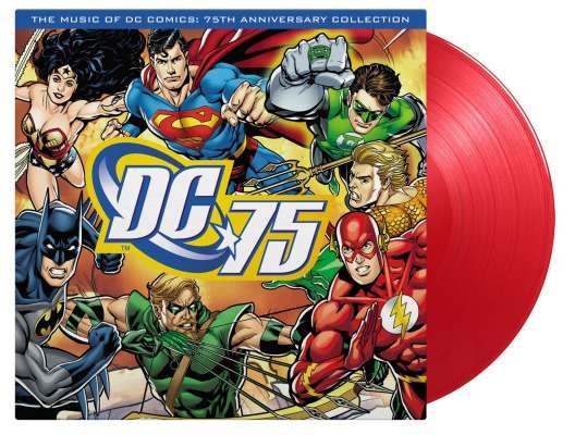 Cover for LP · Music Of Dc Comics: 75th Anniversary Collection -Red- (LP) [Limited Numbered edition] (2023)