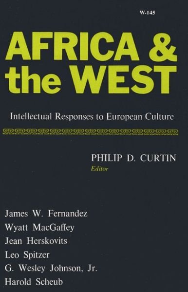 Cover for Africa and the West: Intellectual Responses to European Culture (Paperback Book) (1974)
