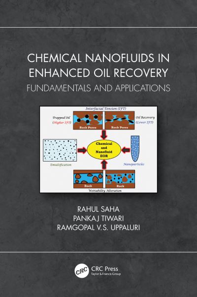 Cover for Saha, Rahul (Pandit Deendayal Petroleum University, India) · Chemical Nanofluids in Enhanced Oil Recovery: Fundamentals and Applications (Hardcover Book) (2021)