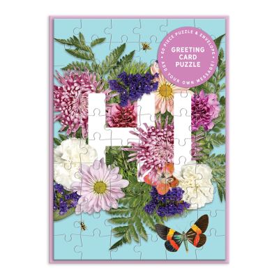 Galison · Say It With Flowers Hi Greeting Card Puzzle (GAME) (2021)