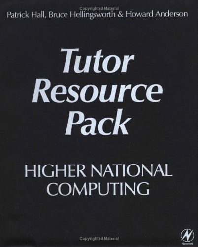 Cover for Howard Anderson · Higher National Computing Tutor Resource Pack (Paperback Book) [1st edition] (2002)