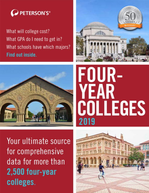 Cover for Peterson's · Four-Year Colleges 2019 (Paperback Book) (2018)