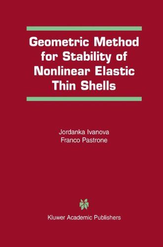 Cover for Jordanka Ivanova · Geometric Method for Stability of Non-linear Elastic Thin Shells (Hardcover Book) (2001)