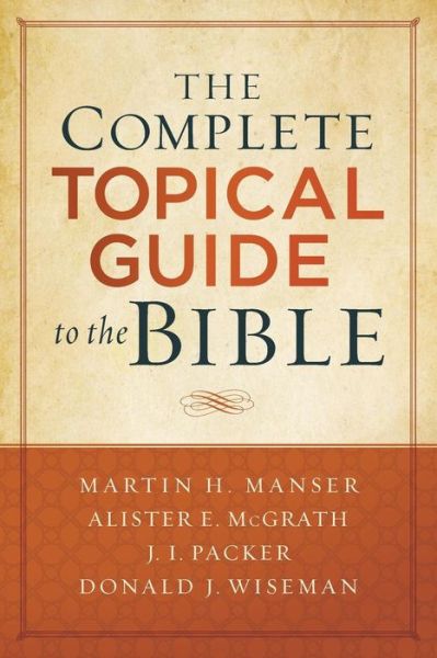 Cover for Martin Hugh Manser · The Complete Topical Guide to the Bible (Paperback Book) (2017)