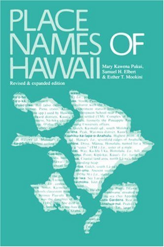 Cover for Mary Kawena Pukui · Place Names of Hawaii (Taschenbuch) [Revised Ed. edition] (1976)