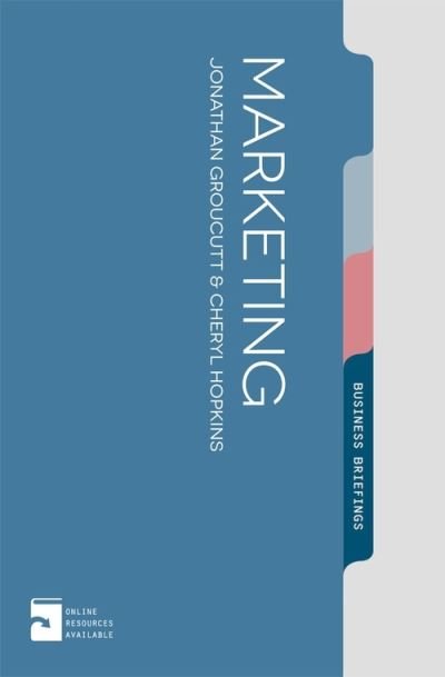 Cover for Groucutt, Jonathan (The Business School, Oxford Brookes University, UK) · Marketing (Pocketbok) [1st ed. 2015 edition] (2015)