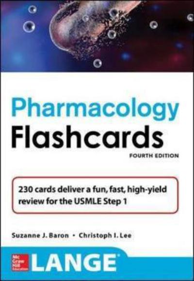 Cover for Suzanne Baron · Lange Pharmacology Flashcards, Fourth Edition (Paperback Book) (2017)