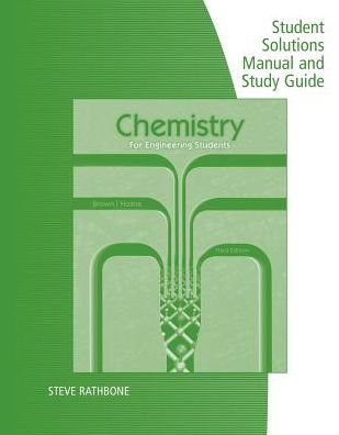 Cover for Larry Brown · Student Solutions Manual with Study Guide for Brown / Holme's Chemistry  for Engineering Students, 3rd (Paperback Book) [3 Revised edition] (2014)