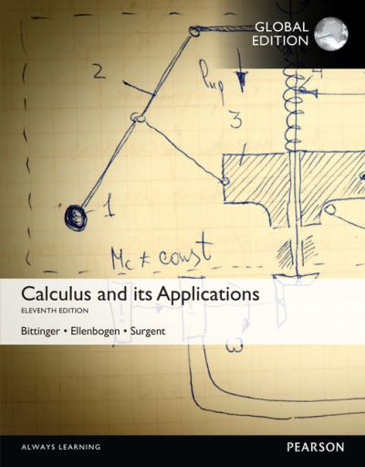 Calculus And Its Applications, Global Edition - Marvin Bittinger - Livros - Pearson Education Limited - 9781292100241 - 14 de maio de 2015