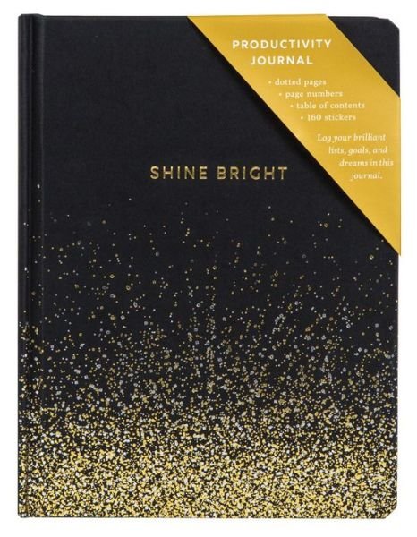 Shine Bright Productivity Journal - Chronicle Books - Otros - Chronicle Books - 9781452168241 - 20 de febrero de 2018