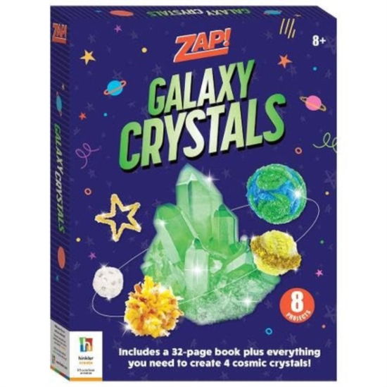 Cover for Hinkler Pty Ltd · Zap! Galaxy Crystals - Zap! Extra (Book) (2023)