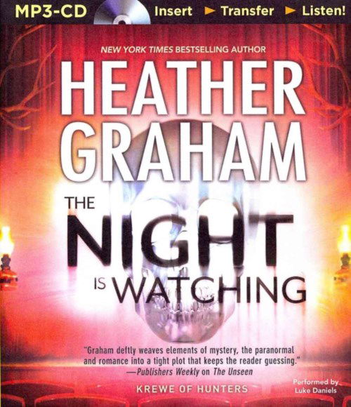 Cover for Heather Graham · The Night is Watching (Krewe of Hunters) (MP3-CD) [Mp3 Una edition] (2014)