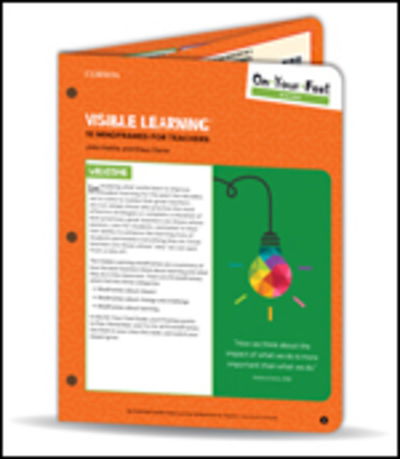 Cover for John Hattie · On-Your-Feet Guide: Visible Learning: 10 Mindframes for Teachers - On-Your-Feet-Guides (Lose Papiere) (2020)