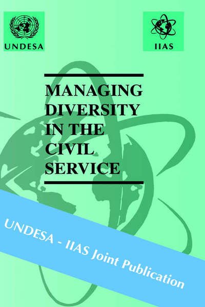 Cover for Undesa-iias · Managing Diversity in the Civil Service - International Institute of Administrative Sciences Monographs (Hardcover Book) (2001)