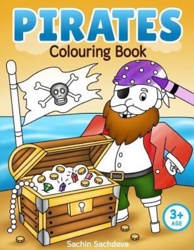 Cover for Sachin Sachdeva · Pirates Colouring Book (Paperback Book) (2018)