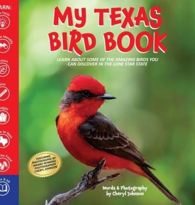 Cover for Cheryl L Johnson · My Texas Bird Book (Hardcover Book) (2021)