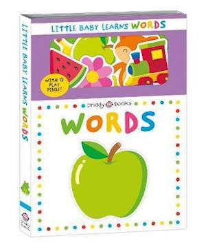 Cover for Priddy Books · Little Baby Learns: Words - Little Baby Learns (Board book) (2023)