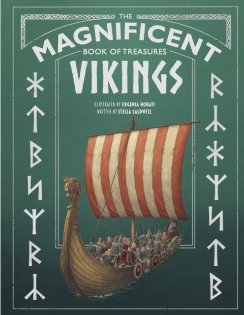 Cover for Stella Caldwell · The Magnificent Book of Treasures: Vikings - The Magnificent Book of (Gebundenes Buch) (2023)