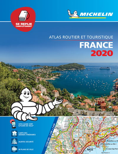 Cover for Michelin · Michelin Tourist &amp; Motoring Atlas: Michelin Tourist &amp; Motoring Atlas France 2020 (Multiflex) (Sewn Spine Book) (2019)