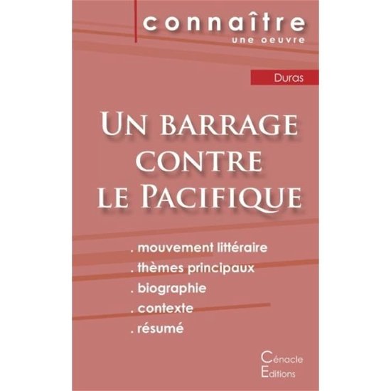 Cover for Marguerite Duras · Fiche de lecture Un barrage contre le Pacifique de Marguerite Duras (Analyse litteraire de reference et resume complet) (Pocketbok) (2022)