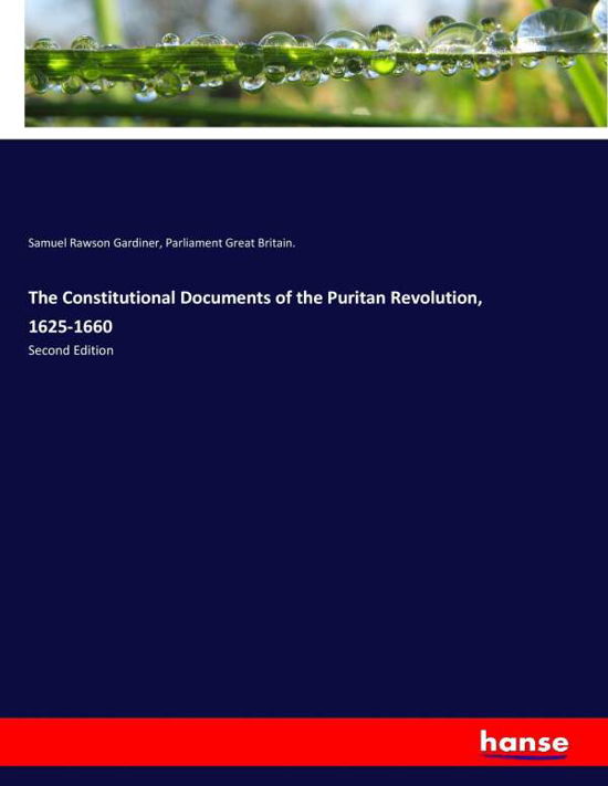 Cover for Gardiner · The Constitutional Documents o (Book) (2017)