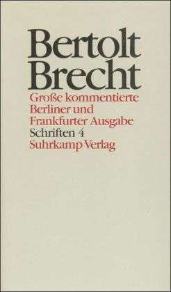 Cover for B. Brecht · Werke.(gr.Berl.)24 (Buch)