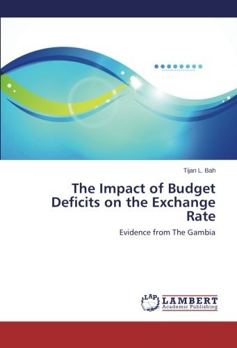 Cover for Tijan L. Bah · The Impact of Budget Deficits on the Exchange Rate: Evidence from the Gambia (Paperback Bog) (2014)