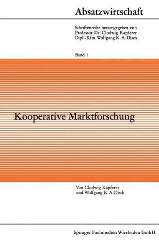 Cover for Clodwig Kapferer · Kooperative Marktforschung - Absatzwirtschaft (Paperback Book) [1965 edition] (1965)