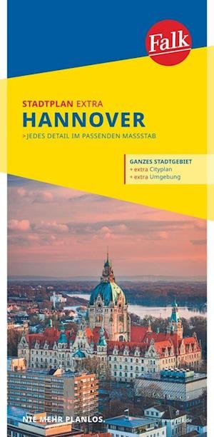 Cover for Mair-Dumont · Falk Extra Hannover (Gebundenes Buch) (2022)