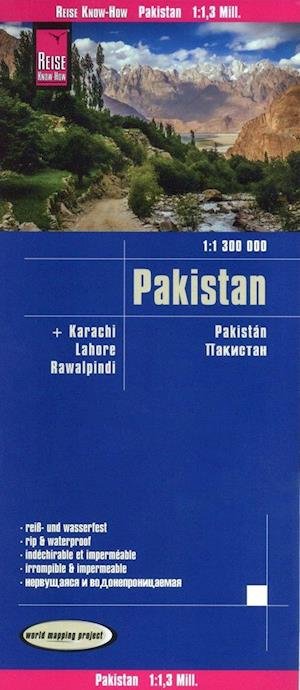 Cover for Reise Know-How · Pakistan (1:1.300.000) (Kort) (2019)