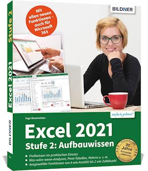 Cover for Inge Baumeister · Excel 2021 - Stufe 2: Aufbauwissen (Paperback Book) (2022)