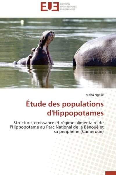 Cover for Ngalie Maha · Etude Des Populations D'hippopotames (Paperback Book) (2018)