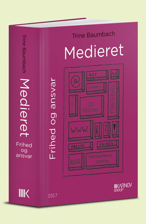 Cover for Trine Baumbach · Medieret (Sewn Spine Book) [1st edition] (2017)