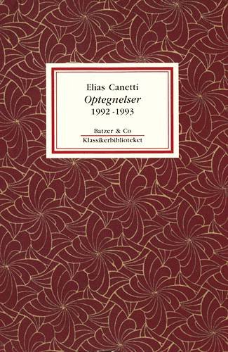Cover for Elias Canetti · Klassikerbiblioteket: Optegnelser 1992-1993 (Sewn Spine Book) [1st edition] (2000)