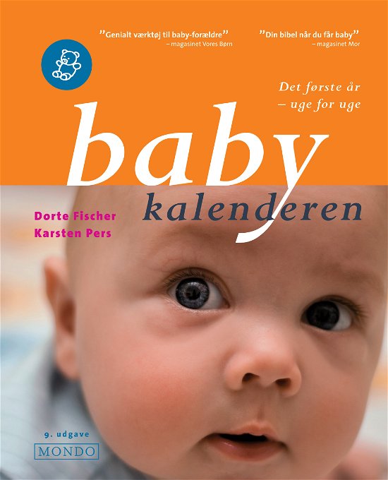 Cover for Dorte Fischer &amp; Karsten Pers · Babykalenderen (Spiralbok) [9:e utgåva] (2015)