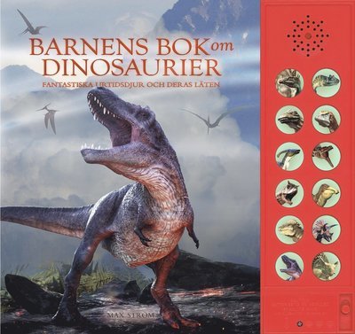 Cover for Caz Buckingham · Barnens bok om dinosaurier (Board book) (2020)