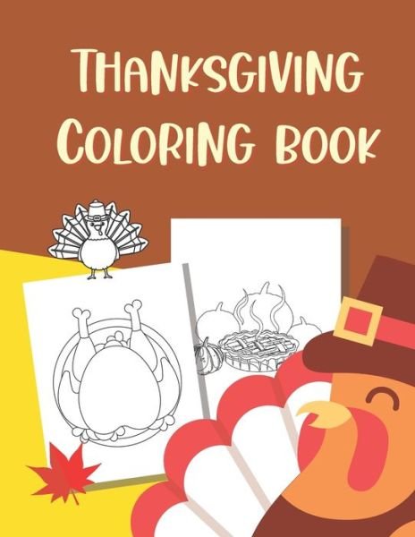Cover for Raveewan Srikhum · Thanksgiving Coloring Books (Pocketbok) (2020)