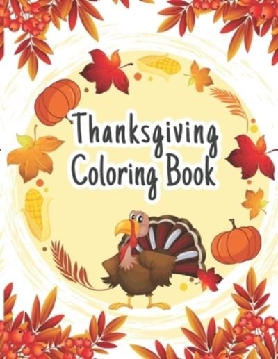 Cover for Hug J Vonne Publishing · Thanksgiving Coloring Book (Pocketbok) (2020)
