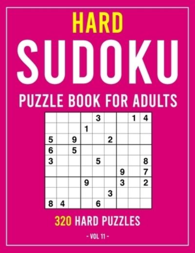 Cover for Agenda Book Edition · Hard Sudoku Puzzle Book for Adults (Paperback Book) (2020)