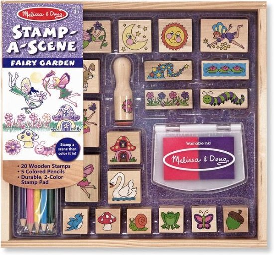 Stamp-a-scene-fairy Garden - Melissa & Doug - Bücher - Melissa & Doug - 0000772024242 - 22. August 2013
