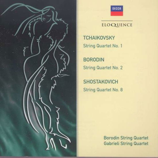 Cover for Borodin / Shostakovich / Tchaikovsky · String Quartet No.2/no.8/no.1 (CD) (2013)