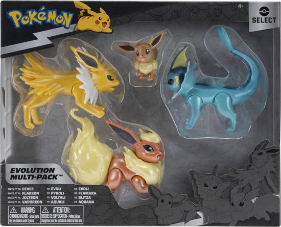 Cover for Pokemon · Evolution Multipack - Eevee - Jolteon - Vaporeon - Flareon ( 4 Pcs ) ( 38104 ) (Toys)