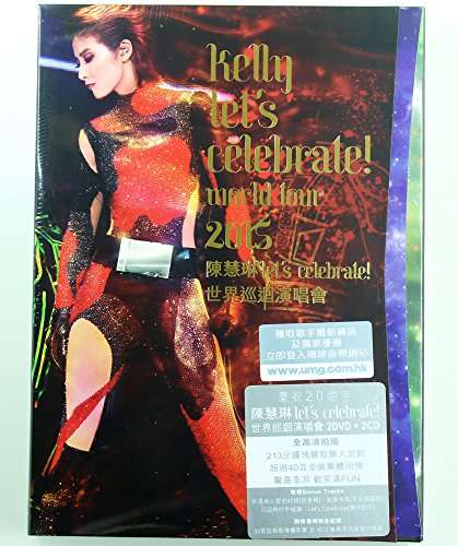 Cover for Kelly Chen · Kelly Let's Celebrate! World Tour 2015 (DVD) (2016)