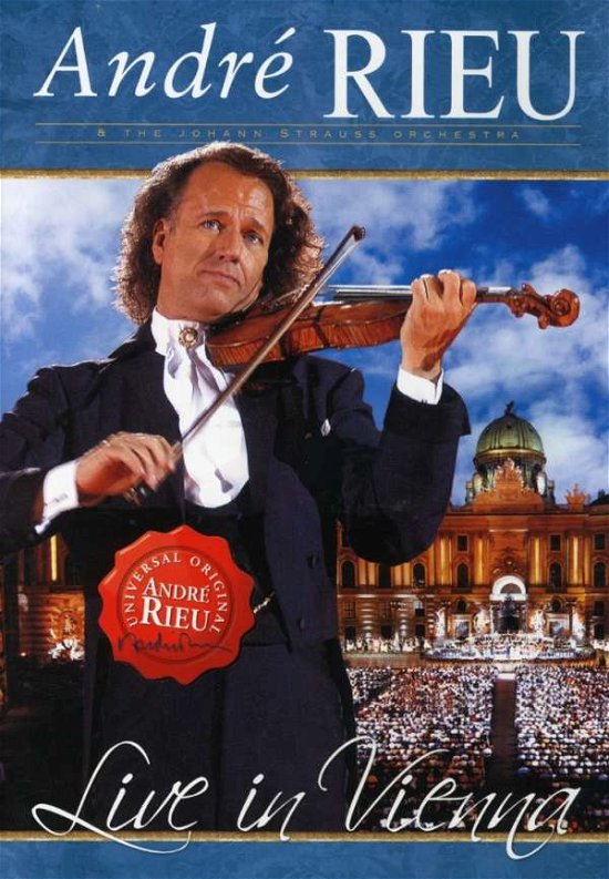 Cover for Andre Rieu · Live In Vienna (DVD) (2008)