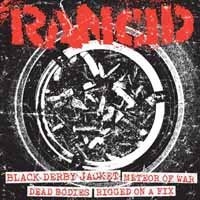Cover for Rancid · Black Derby Jacket / Meteor of War / Dead Bodies / Rigged on a Fix (7&quot;) (2012)