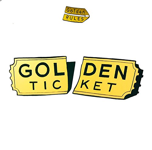 Cover for Golden Rules · Golden Ticket - Ltd.ed. (LP) [Limited edition] (2015)