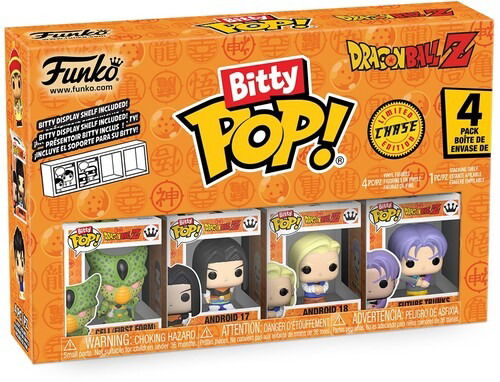 Bitty Pop Dragon Ball Z Cell First Form 4 Pack - Bitty Pop Dragon Ball Z - Produtos - Funko - 0889698730242 - 7 de abril de 2025