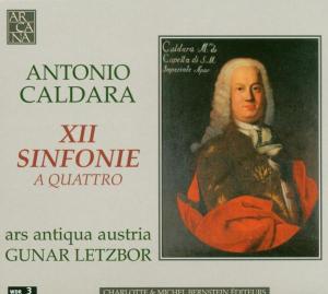 Cover for Ars Antiqua Austria · Dodici Sinfonie A Quattro (CD) (2015)