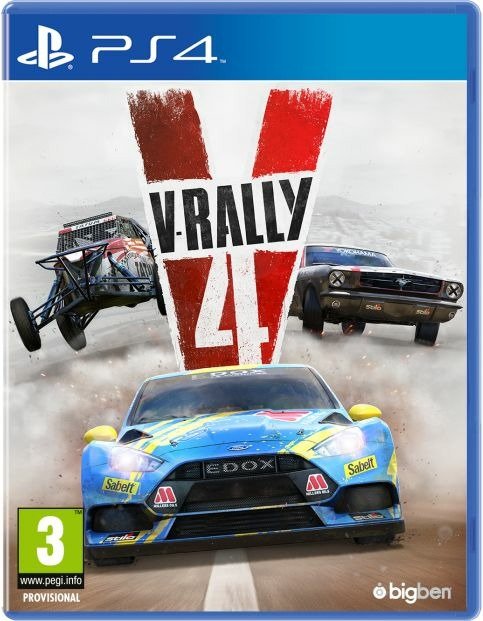 V-Rally 4 - Playstation 4 - Muziek - Big Ben - 3499550366242 - 24 april 2019