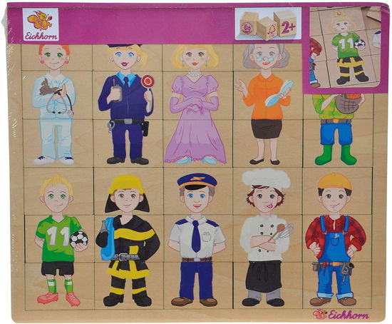 Cover for Eichhorn · Eichhorn Houten Puzzel - Beroepen 30st. (Toys)